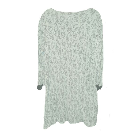 Aria Mint Chocolate Chip Long Sleeve Nightgown Size L - Picture 3 of 5